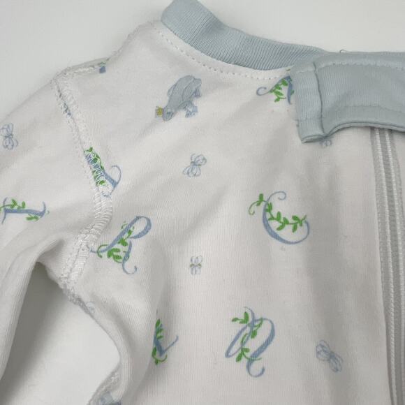 Beaufort Bonnet Company Alphabet Footed Pajamas - Picture 4 of 7